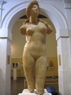Aphrodite's statue